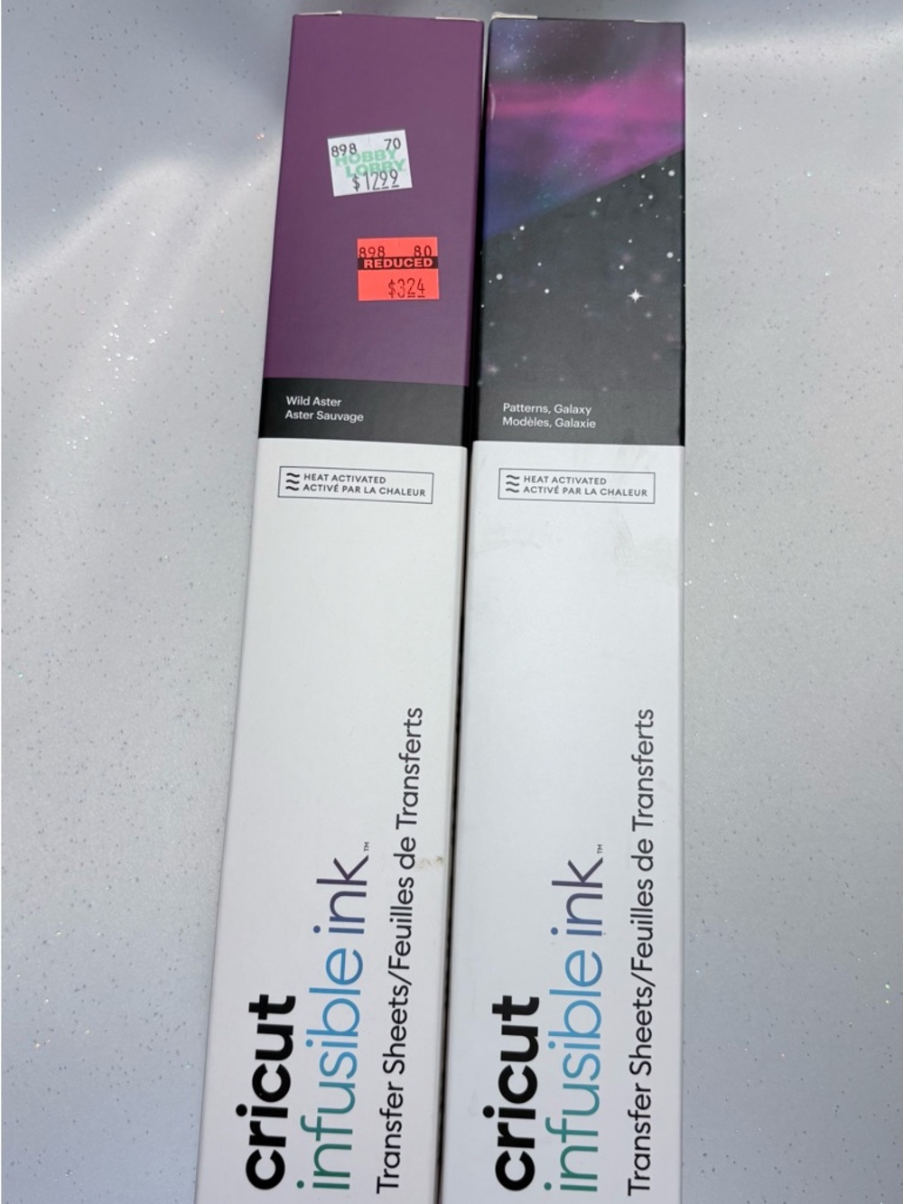 Cricut Infusible Ink Transfer Sheets - Purple & Galaxy